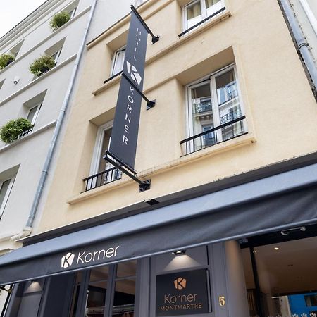 Korner Montmartre Hotel Párizs Kültér fotó