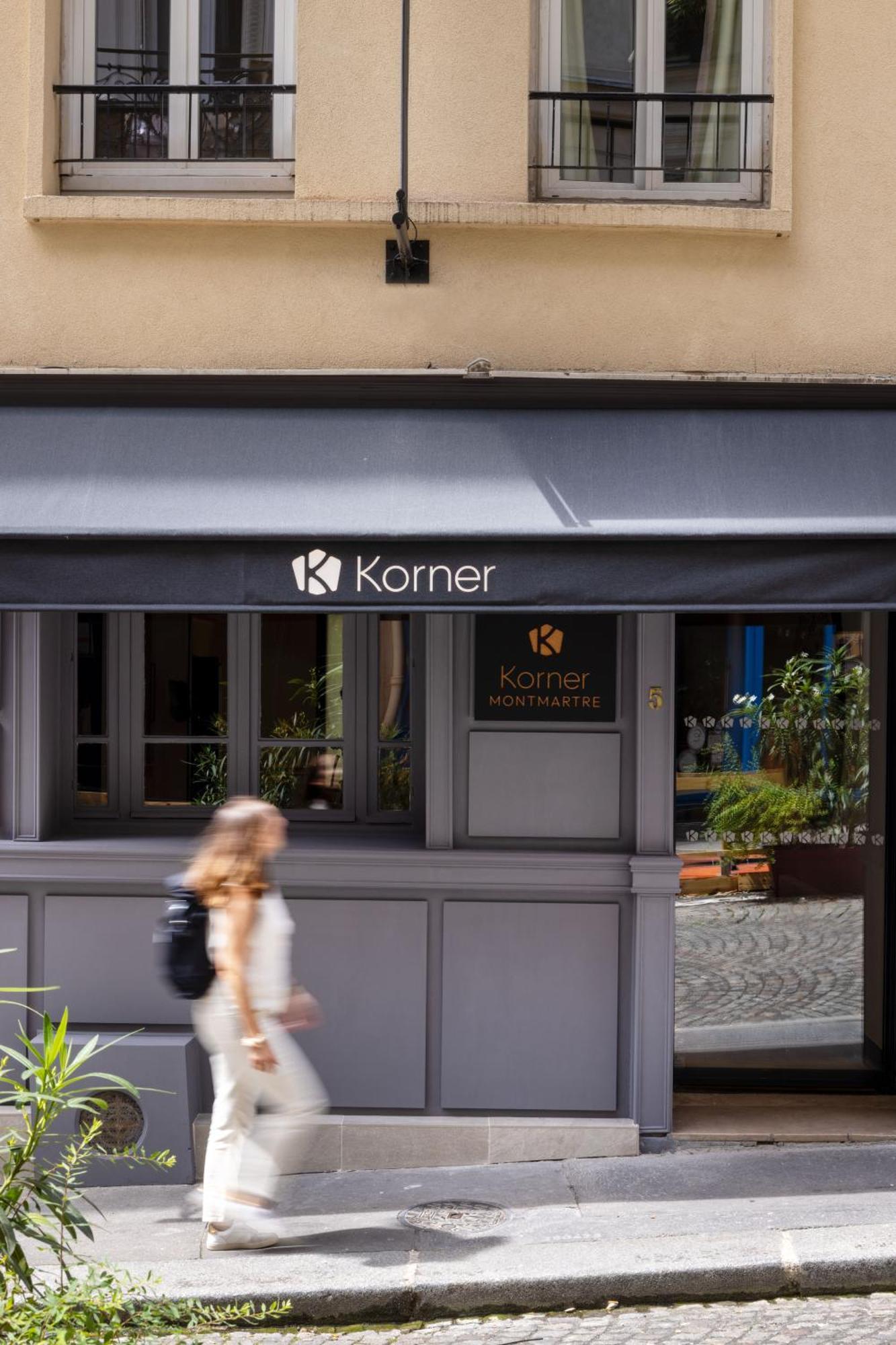 Korner Montmartre Hotel Párizs Kültér fotó